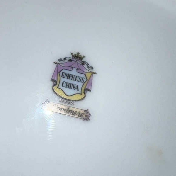 Vintage Empress Japan Fine China REGENT Ceramic Vegetable Bowl Floral Design - Picture 5 of 6